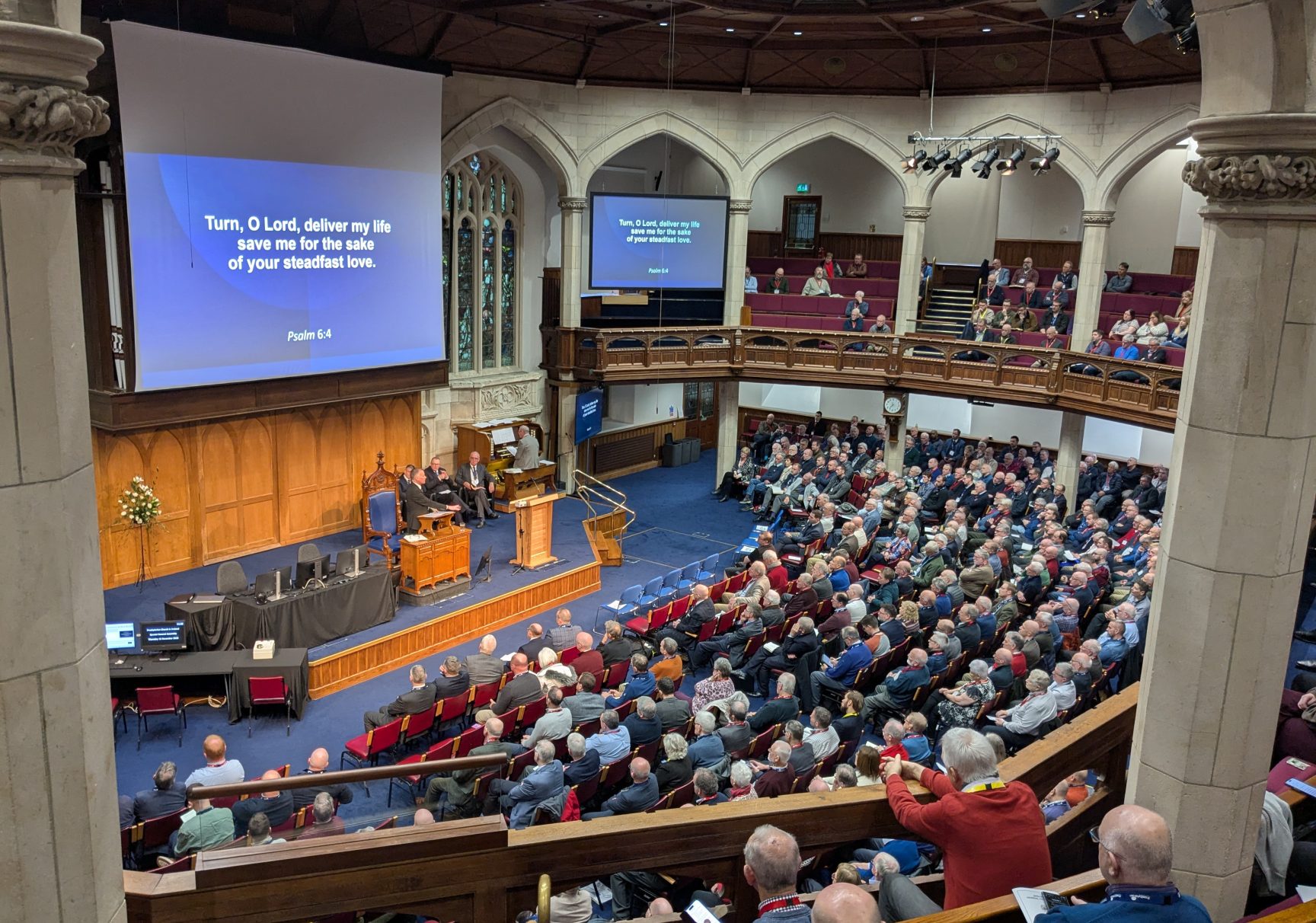 PC Is Moderator Rt Rev Dr Richard Murray 1 addressing the Special General Assembly
