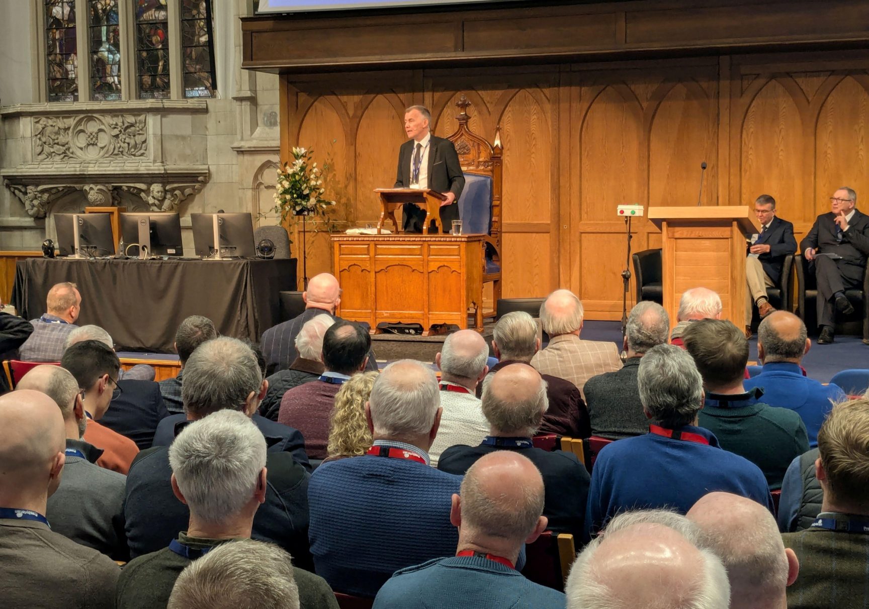 PC Is Moderator Rt Rev Dr Richard Murray 2 addressing the Special General Assembly