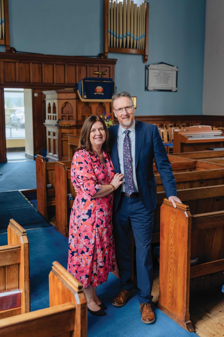 Rt Rev Dr Richard Kerr and Mrs Kerr Credit Presbyterian Herald Josh Preece