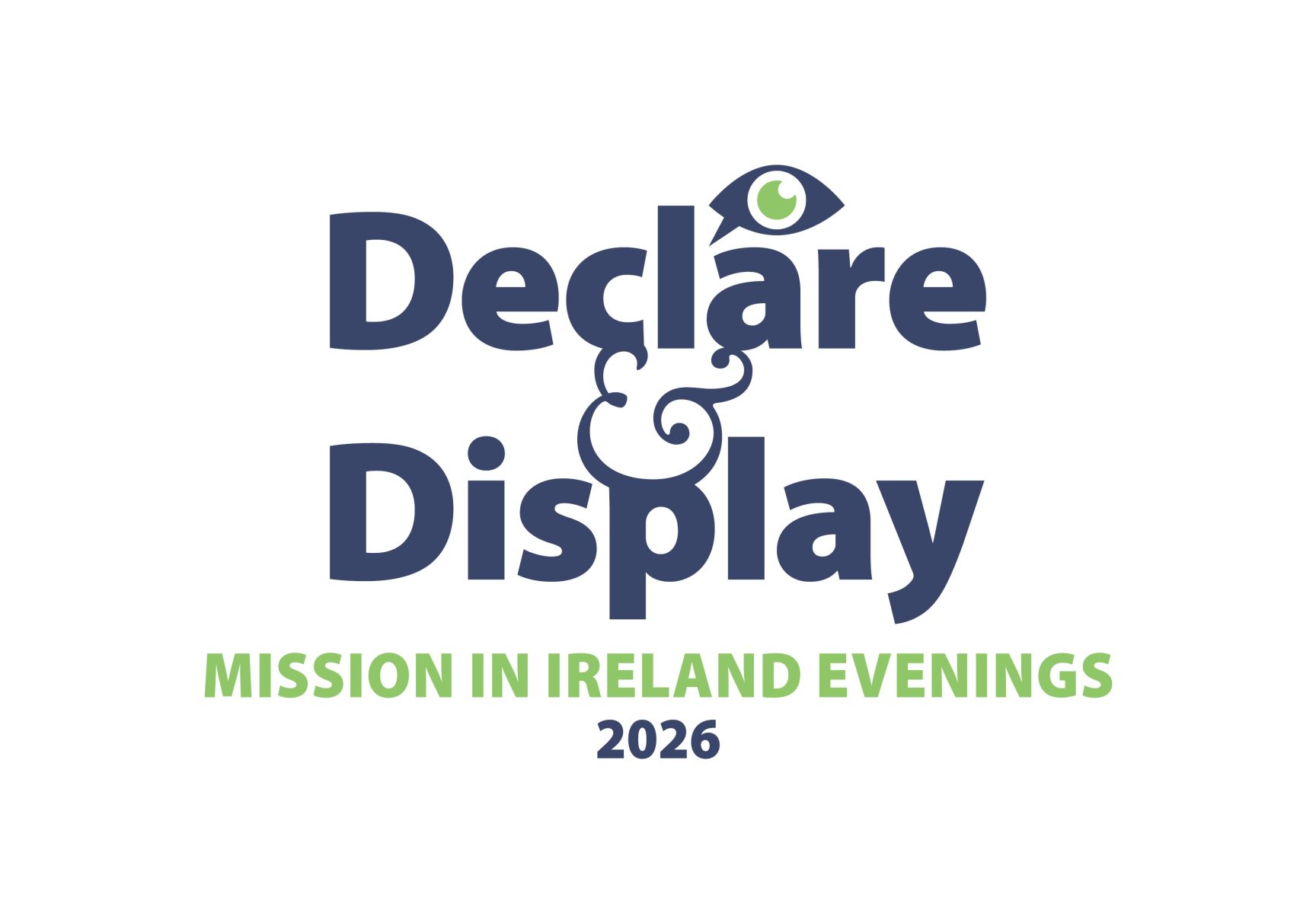 Mission in Ireland Evenings 2026