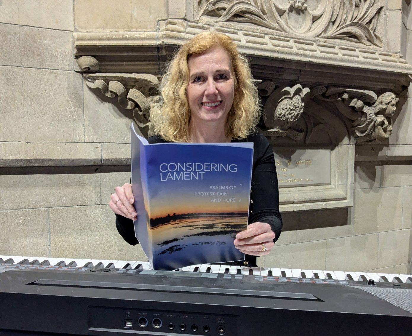 Rev Dr Karen Campbell 4 with Considering Lament