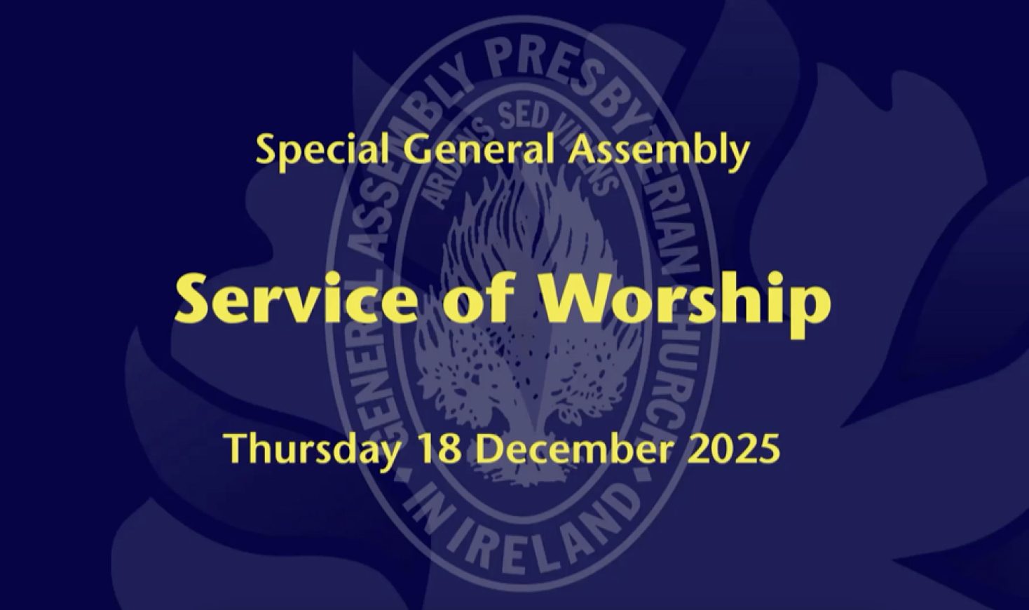 SGA 2025 Worship