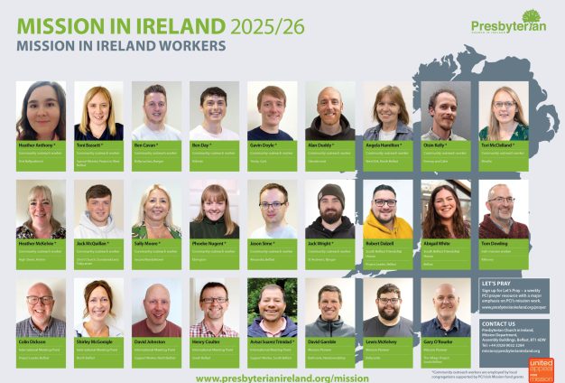 PCI Irish Mission Workers Poster A3