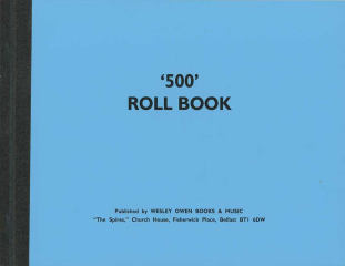 500 Name Roll Book