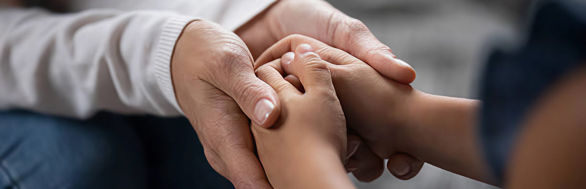 People holding hands