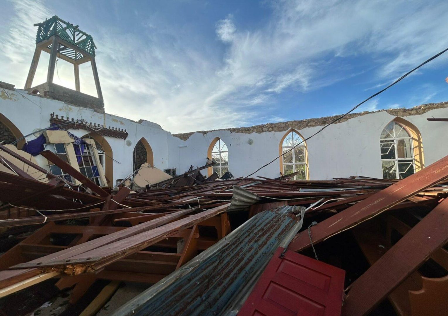 Mt Hermon Church inside