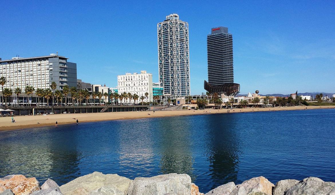 Barcelona seafront