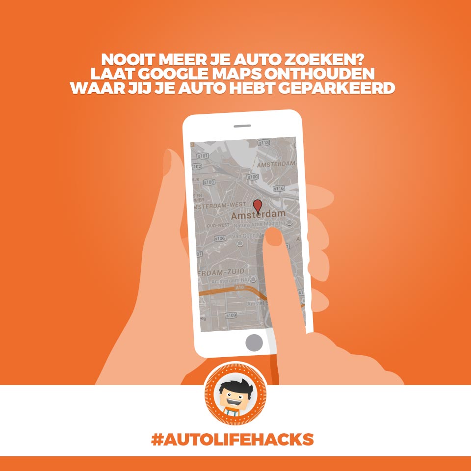 Parkeerplaats zoeken auto