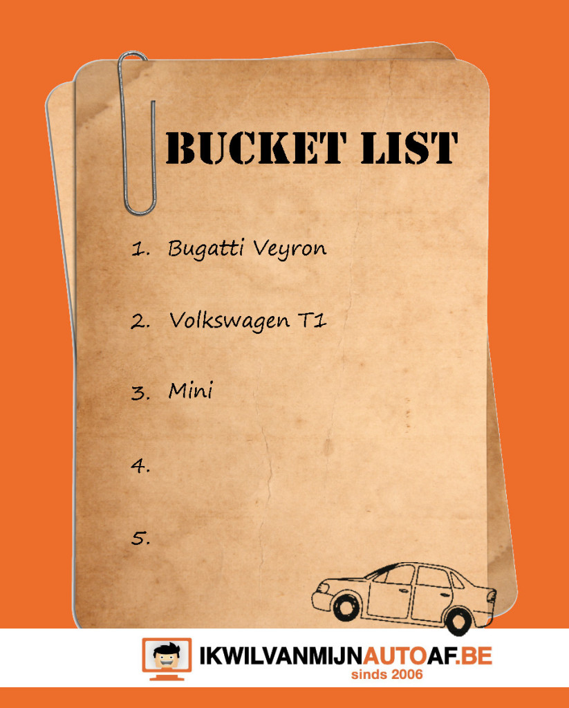 Auto's bucket list