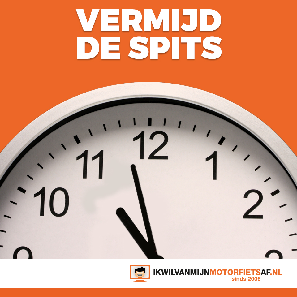 vermijd de spits