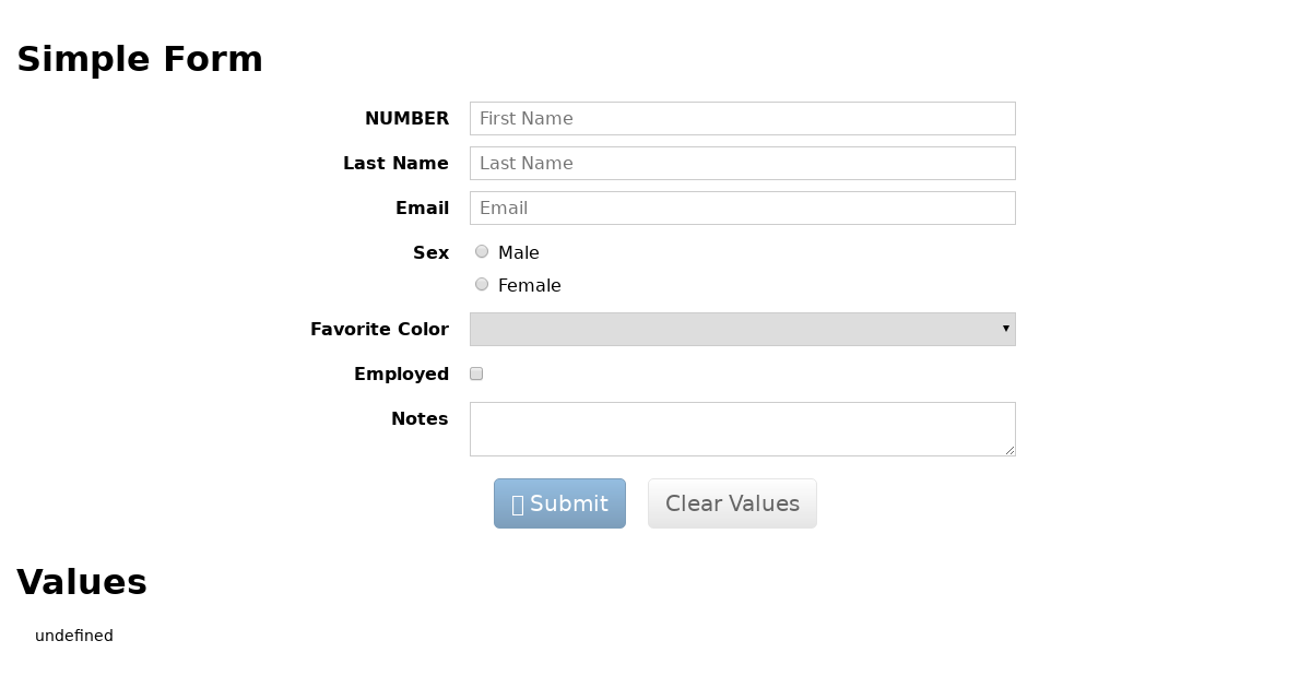 Redux Form - Simple Example - Codesandbox