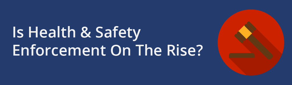 Is health and safety enforcement on the rise - Project Skills Solutions - Gavel flat icon