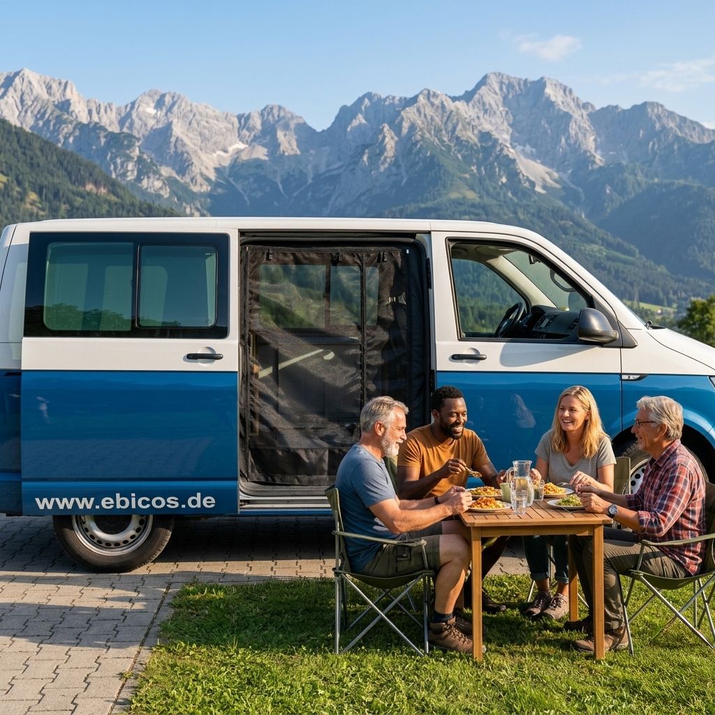 Insektenschutz für die Schiebetür – Moskitonetz für deinen Van