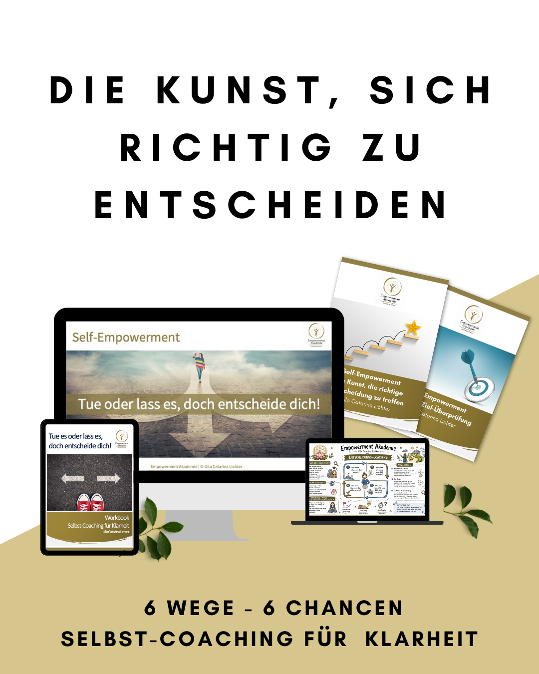 Die Kunst, die richtige Entscheidung zu treffen, Bundle