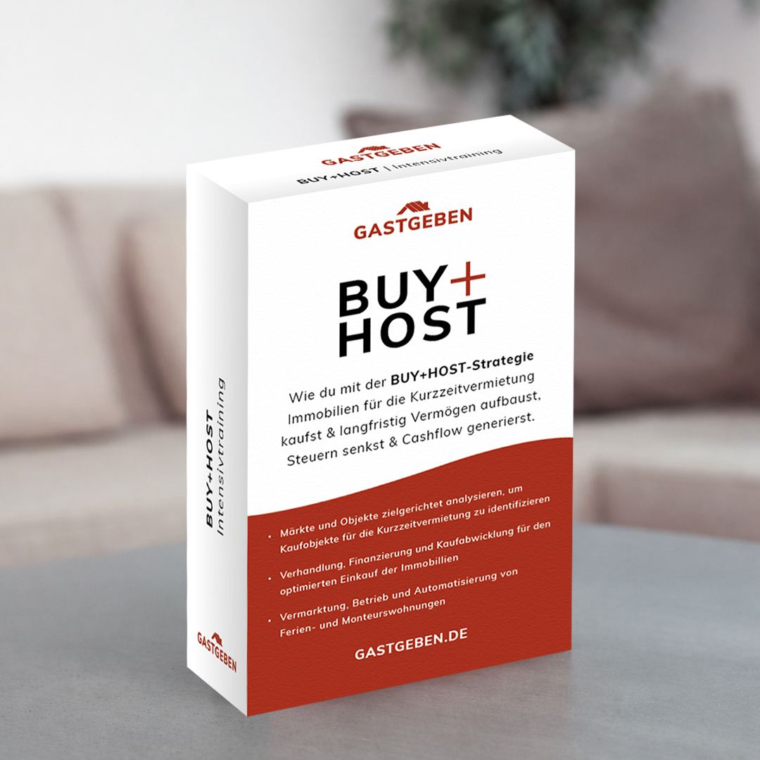 Buy+Host Immobilien-Training von GASTGEBEN.DE