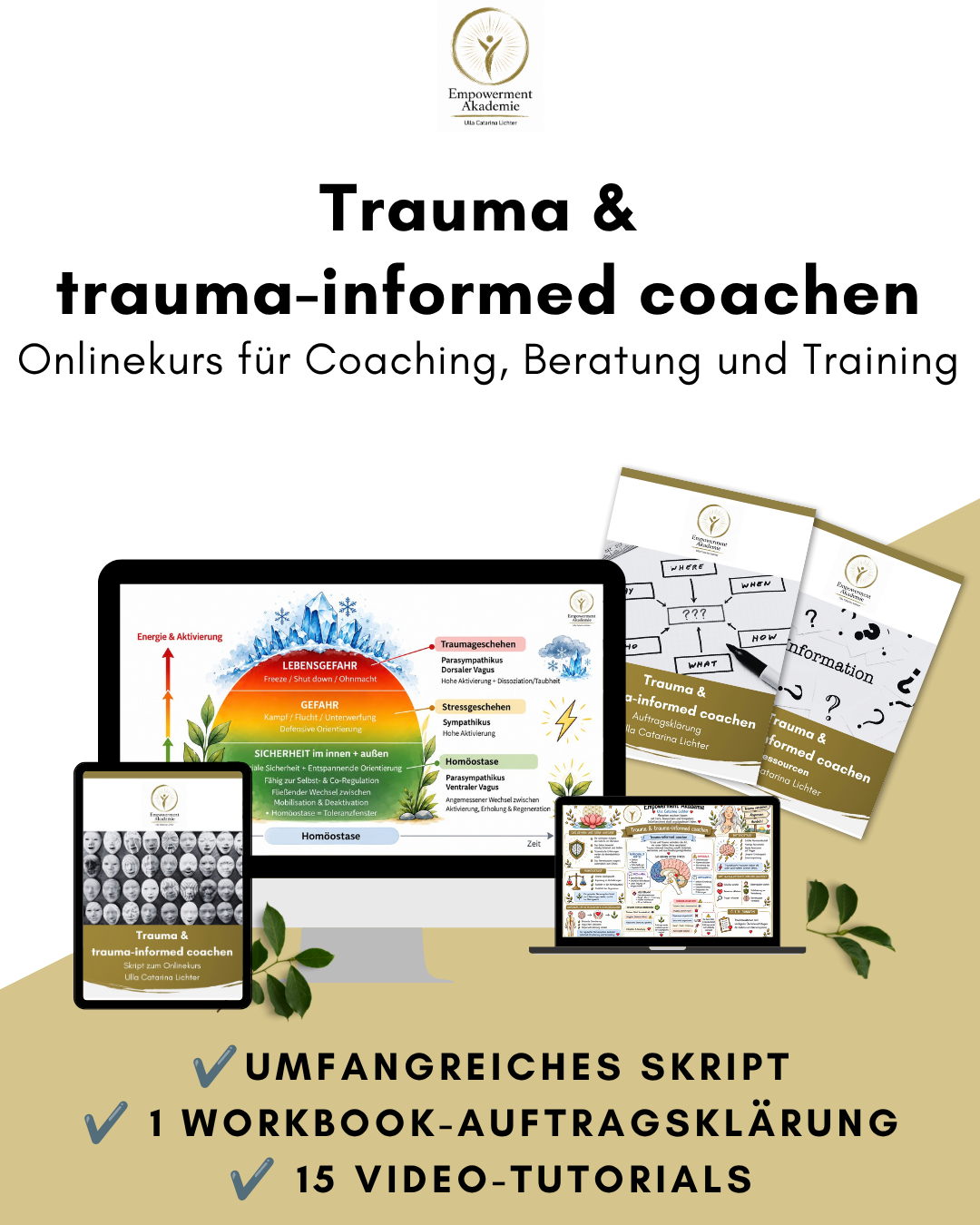 Online-Kurs "Trauma & trauma-informed coachen"