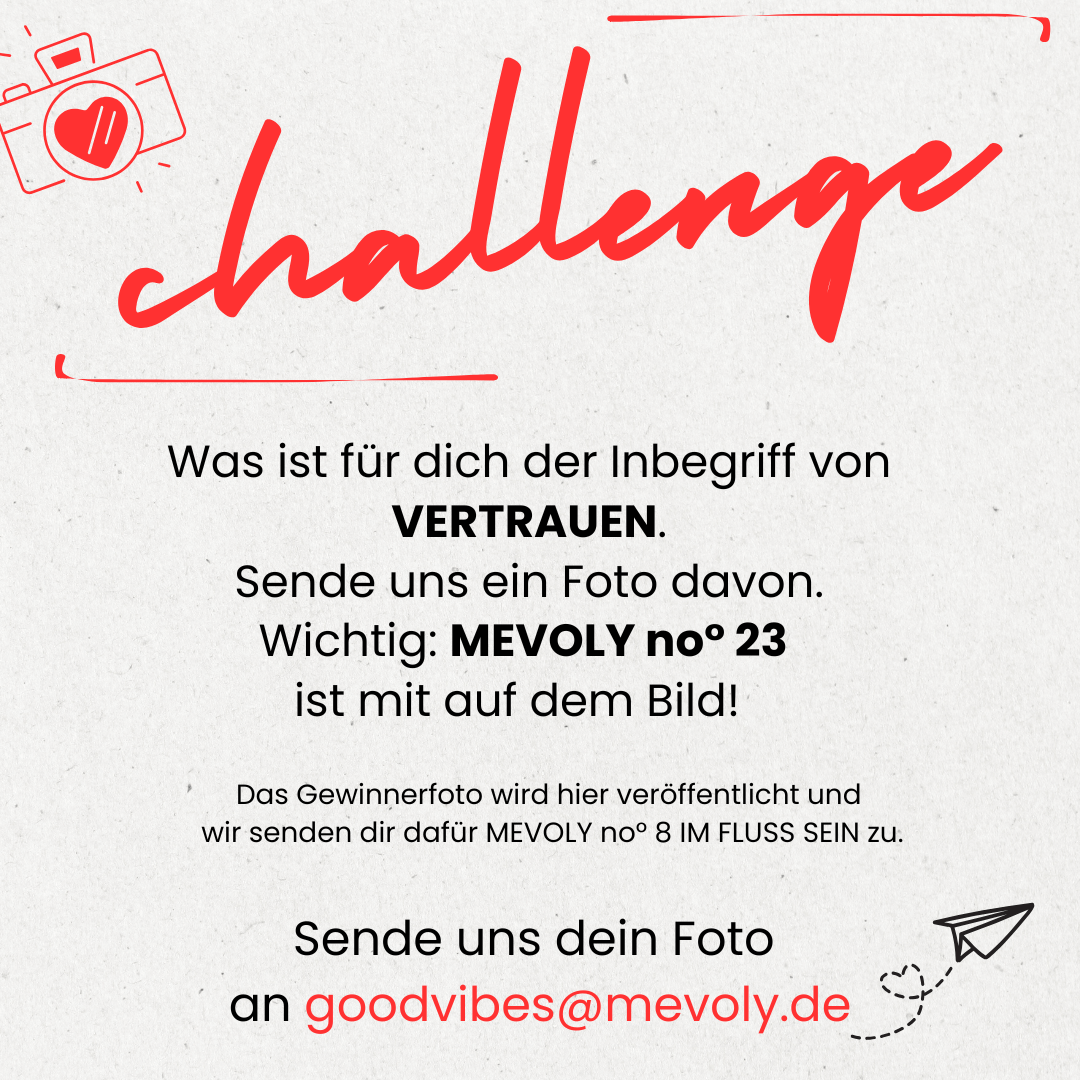 MEVOLY no° 23 VERTRAUEN