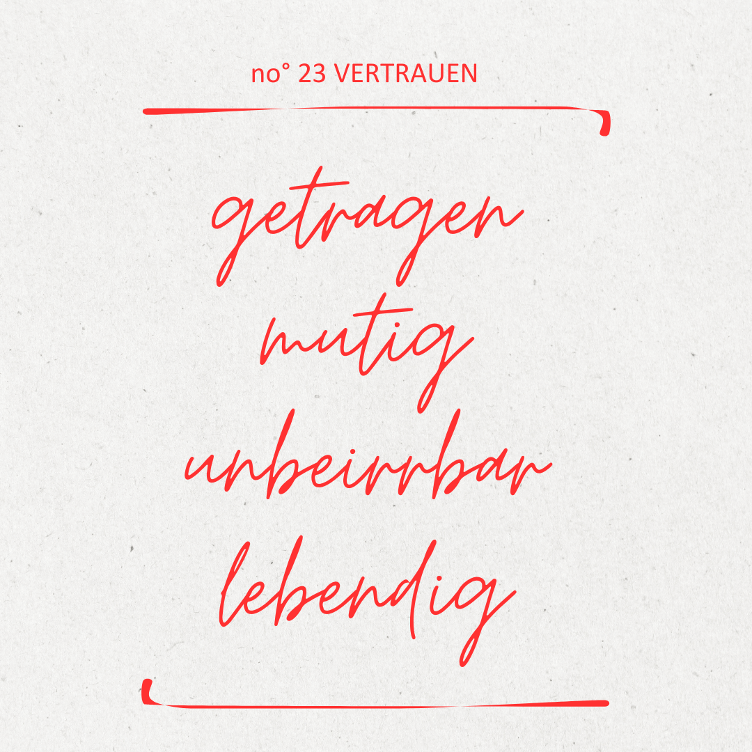 MEVOLY no° 23 VERTRAUEN BOX