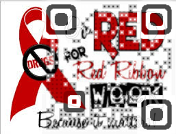 Red Ribbon Week QR Code