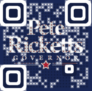 Pete Ricketts Governor QR Code