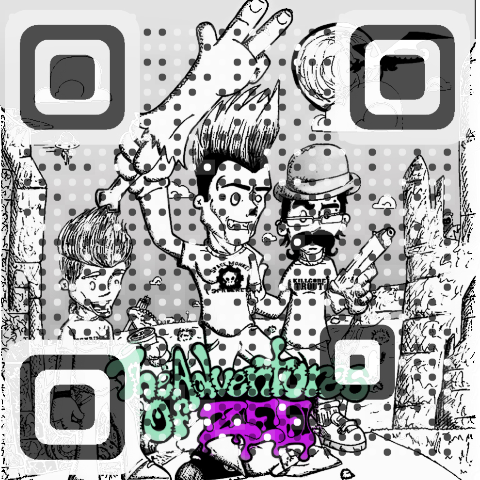 Zee Issue 2 Kickstarter QR Code