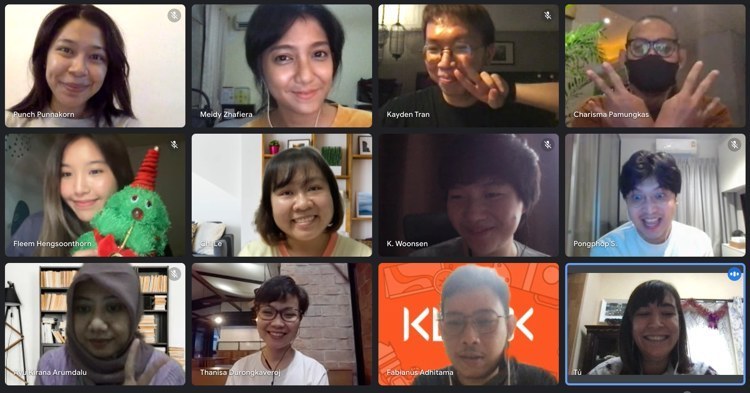 Meeting with the team