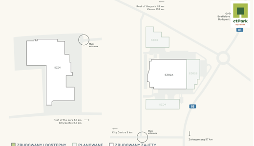 Warehouses for rent in Warehouses CTPark Szombathely #1