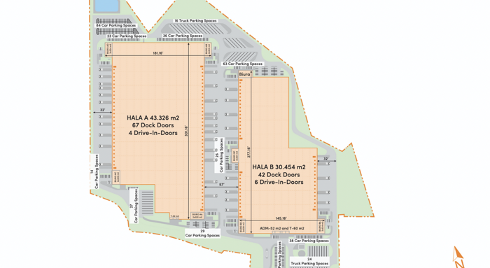 EQT Park Grodzisk II, Kłudno Stare - warehouses for rent