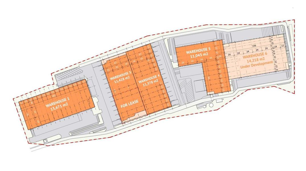 Magazyny EQT Park Sosnowiec, Górny Śląsk - magazyny do wynajęcia