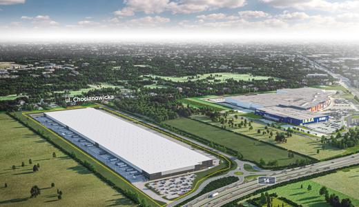 Warehouses for rent in Warehouses Hillwood Łódź Chocianowice #1