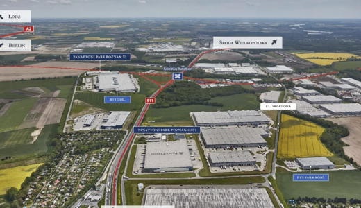 Kiadó raktárak Raktárak Panattoni Park Poznań East I #1