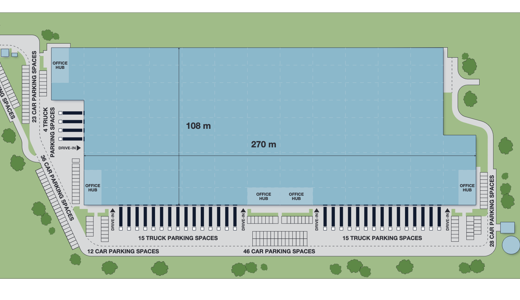 Magazyny do wynajęcia w Magazyny Panattoni Park Szczecin V #1