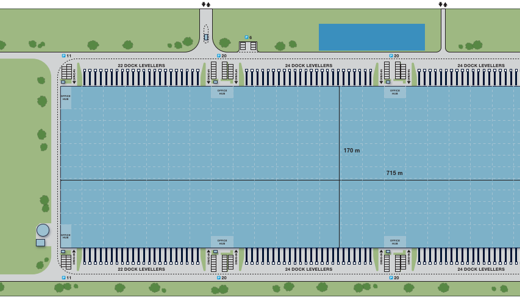 Warehouses for rent in Warehouses Panattoni Park Zgierz II #1