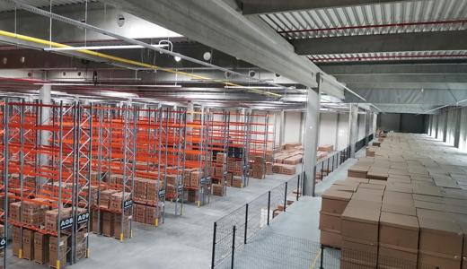 Kiadó raktárak Raktárak Q&L Distribution center #1