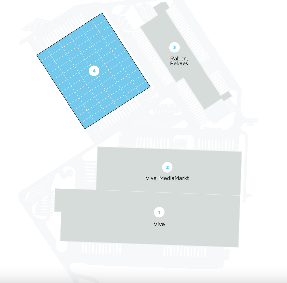 Magazyny do wynajęcia w Magazyny Panattoni Park Kielce. Siteplan.