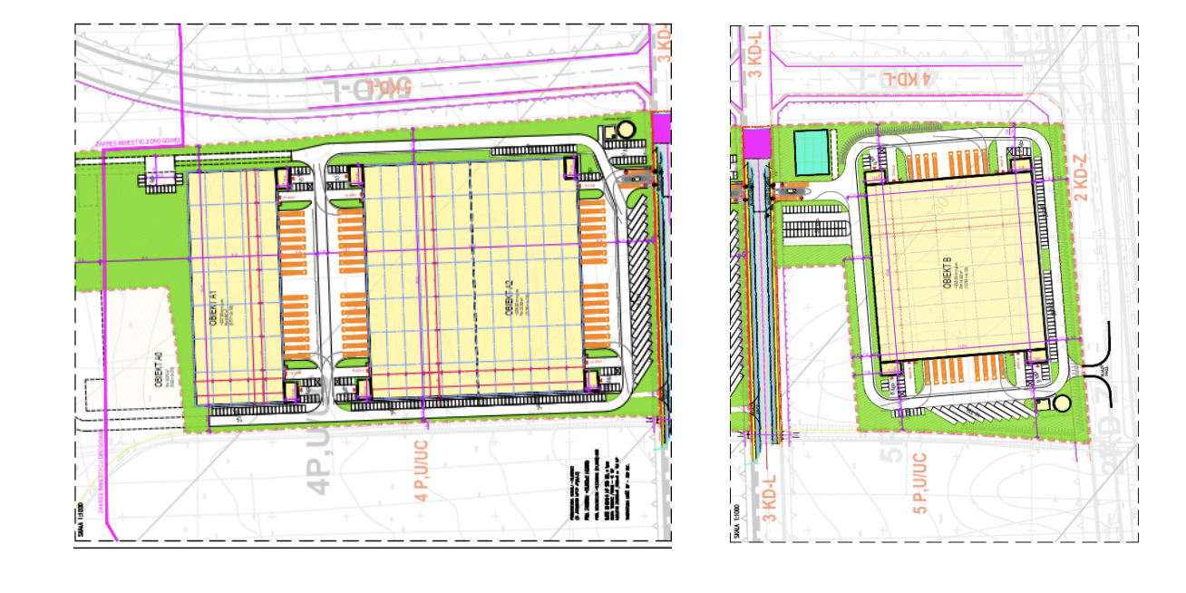 Magazyny MLP Rzeszów, Rzeszów - magazyny do wynajęcia. Siteplan.
