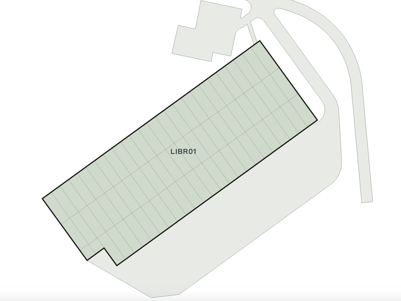 Warehouses for rent in Warehouses CTPark Liberec. Siteplan.