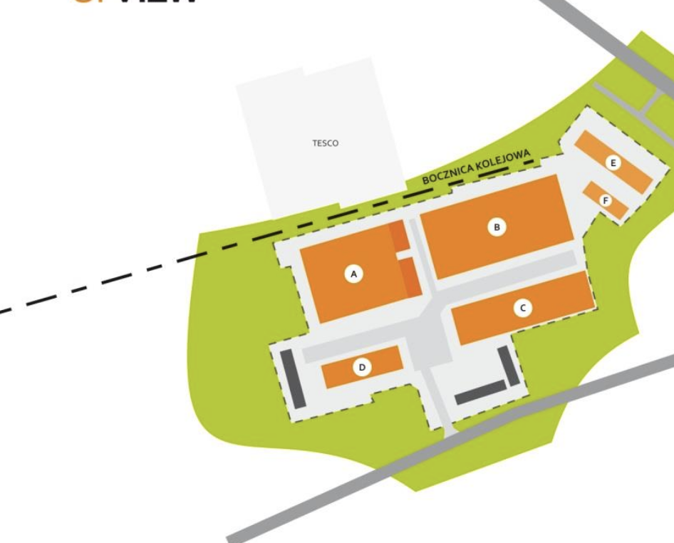 Magazyny Point Of View Góra Kalwaria, Warszawa - magazyny do wynajęcia. Siteplan.
