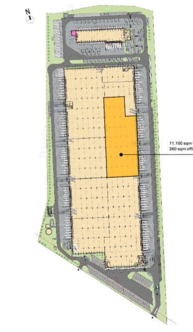 Magazyny Park Wrocław XIII, Wrocław - magazyny do wynajęcia. Siteplan.