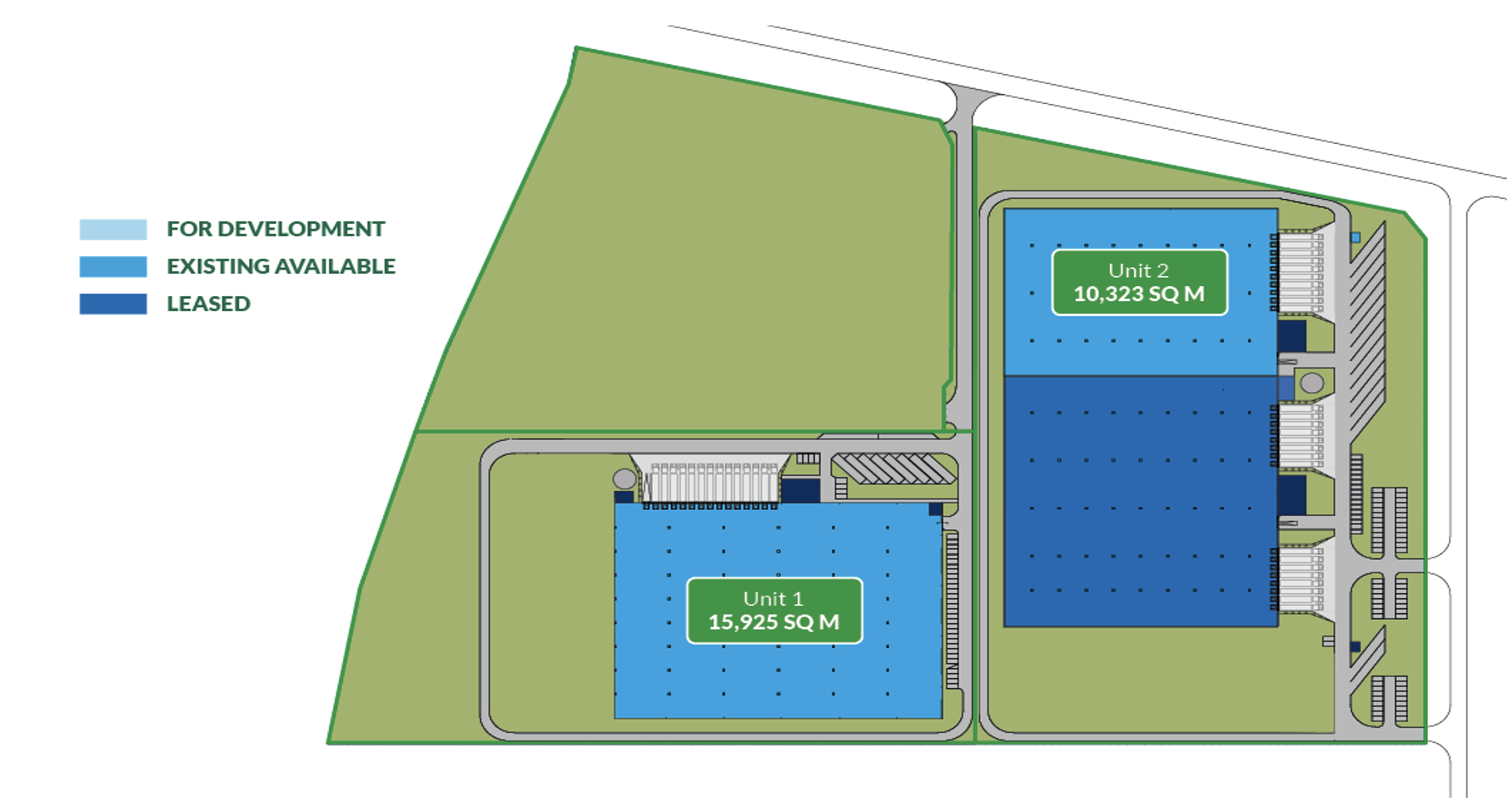 Sklady na prenájom v Sklady GLP Toruń Logistics Centre. Siteplan.
