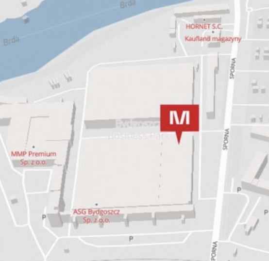 Warehouses for rent in Warehouses Multipark Bydgoszcz. Siteplan.