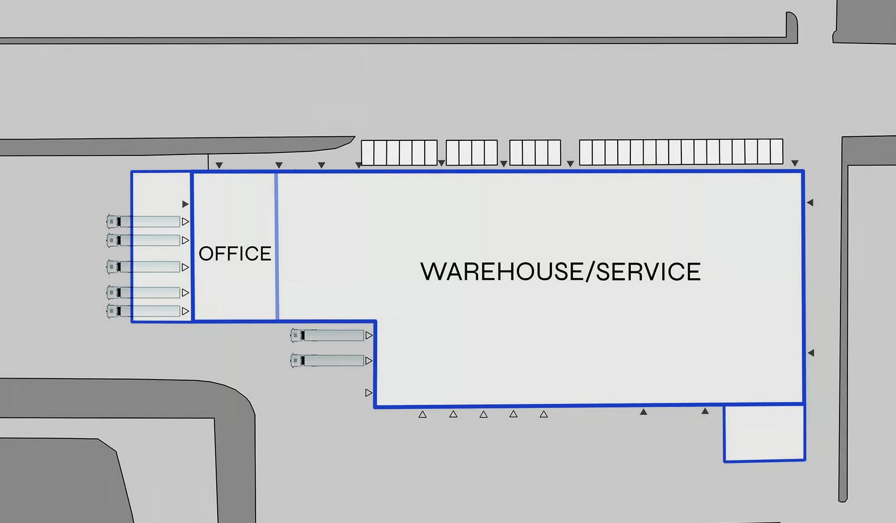 Magazyny BTS Park Świebodzin II, Polska Zachodnia - magazyny do wynajęcia. Siteplan.
