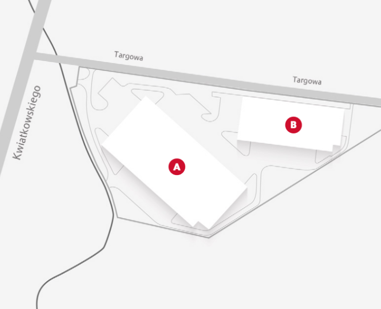 Warehouses SEGRO Park Wrocław Targowa, Wrocław - warehouses for rent. Siteplan.