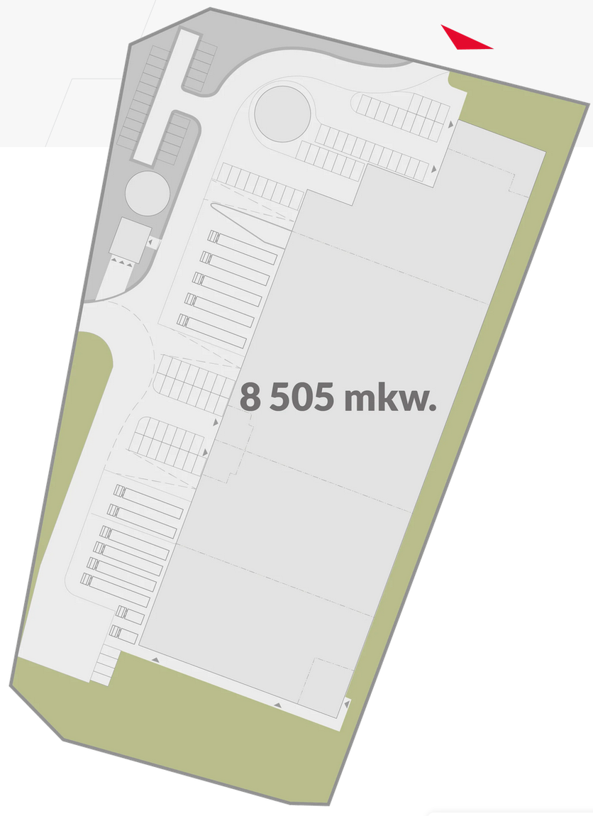 Magazyny SEGRO Business Park Łódź Wschód, Polska Centralna - magazyny do wynajęcia. Siteplan.