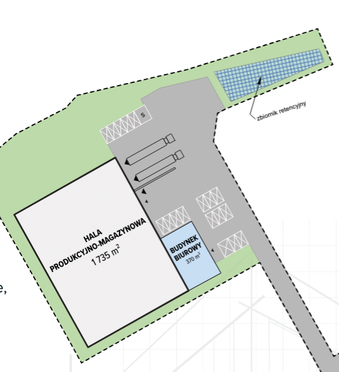 Magazyny Jakon Mysłowice II, Górny Śląsk - magazyny do wynajęcia. Siteplan.