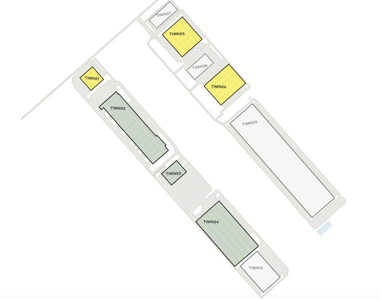 Depozite CTPark Timişoara North, Timișoara - depozite de închiriat. Siteplan.
