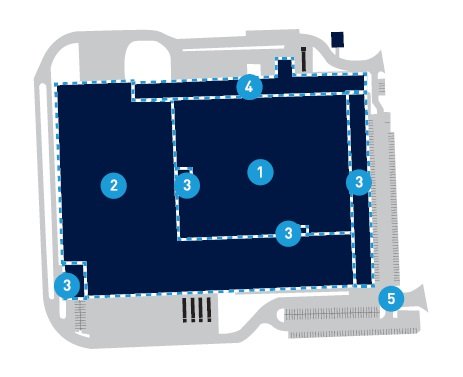 Warehouses for rent in Warehouses Logicor Rzeszów Rogoźnica. Siteplan.