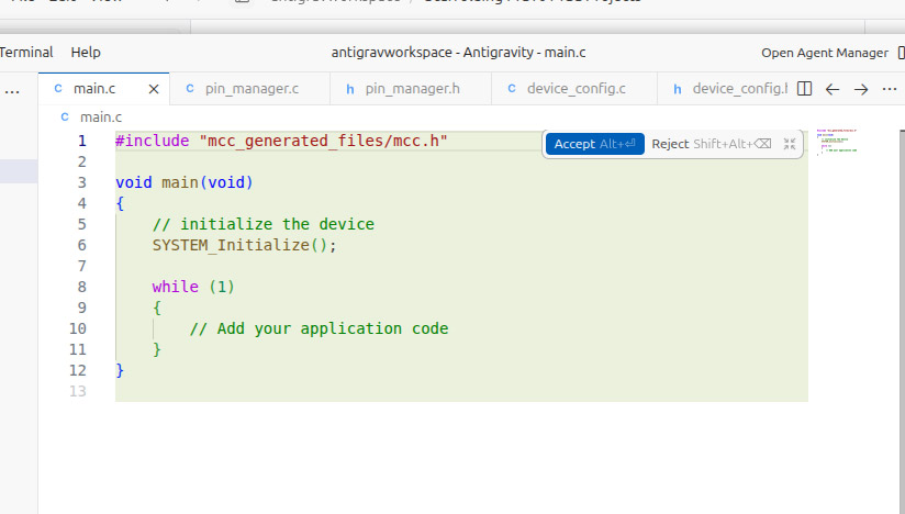 Fig. 6: The generated changes are ready for approval