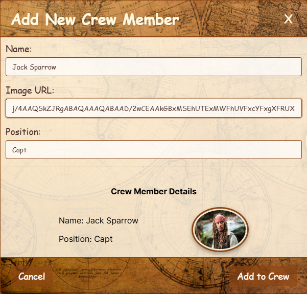 Signal Form live preview