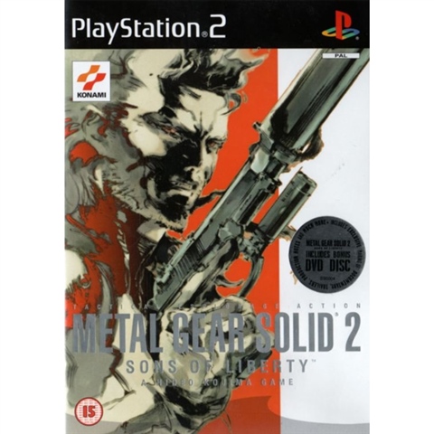 metal gear solid 2 - sons of liberty - playstation 2